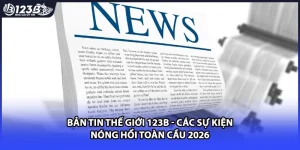 Bản Tin Thế Giới 123B - Các Sự Kiện Nóng Hổi Toàn Cầu 2026