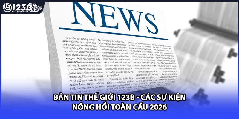 Bản Tin Thế Giới 123B - Các Sự Kiện Nóng Hổi Toàn Cầu 2026