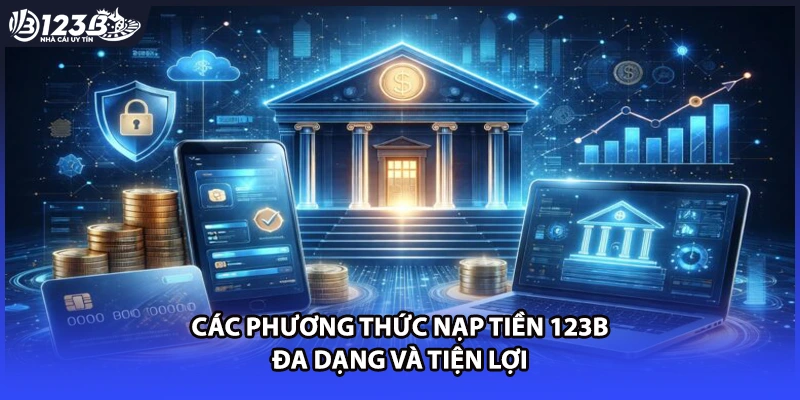 Các phương thức nạp tiền 123B đa dạng và tiện lợi