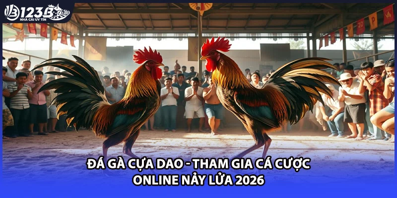Đá Gà Cựa Dao - Tham Gia Cá Cược Online Nảy Lửa 2026