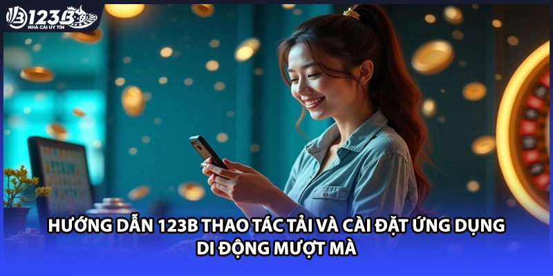 Hướng dẫn 123B thao tác tải và cài đặt ứng dụng di động mượt mà