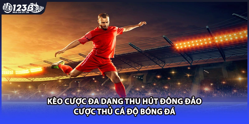 Kèo cược đa dạng thu hút đông đảo cược thủ cá độ bóng đá 
