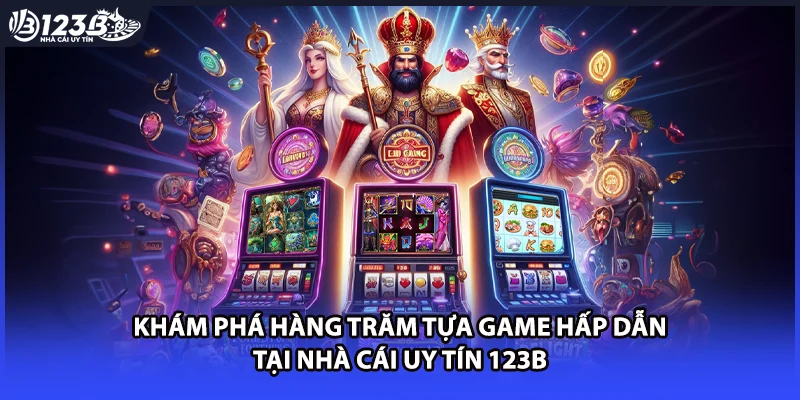 Khám phá hàng trăm tựa game hấp dẫn tại nhà cái uy tín 123B