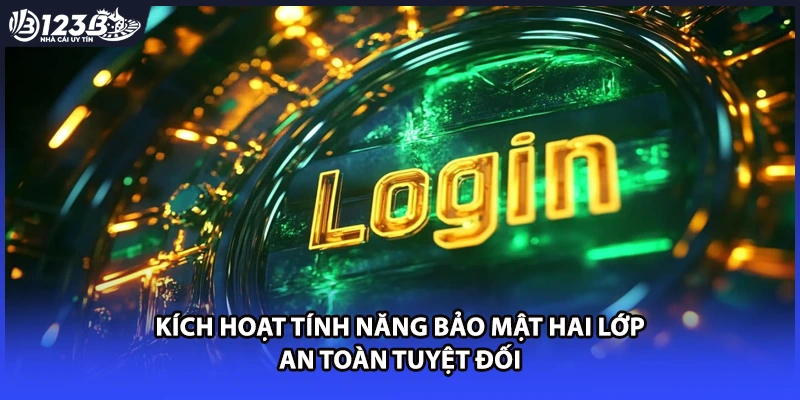 Kích hoạt tính năng bảo mật hai lớp an toàn tuyệt đối