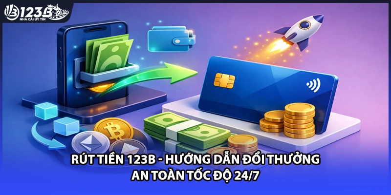 Rút Tiền 123B - Hướng Dẫn Đổi Thưởng An Toàn Tốc Độ 24/7