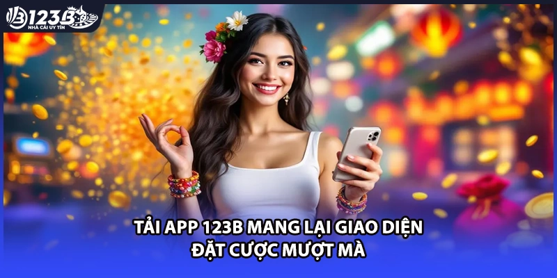Tải app 123B mang lại giao diện đặt cược mượt mà